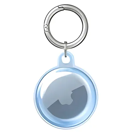 Mercury pouzdro pro Apple AirTag modrá / Pouzdro / TPU / s kroužkem a karabinou