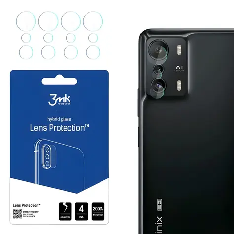 3mk Lens Protection / Ochranné sklo na fotoaparát / Infinix Zero Ultra 5G / 4 ks