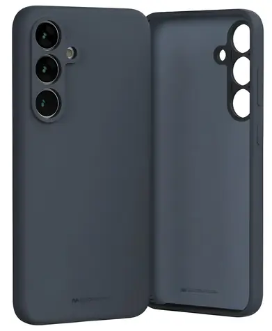 Mercury Silicone pouzdro pro Samsung Galaxy S24 FE (S721) tmavě modrá / Pouzdro na mobil / Silikonové