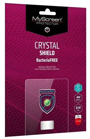 MyScreen Crystal Shield BacteriaFree pro Lenovo Tab M8 / Ochranná fólie na displej / Antibakteriální
