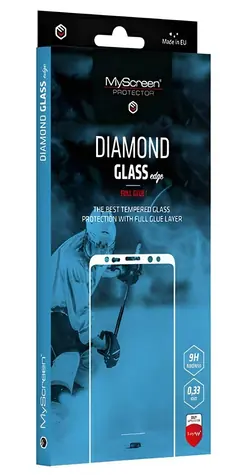 MyScreen Diamond Glass Edge černá / Ochranné sklo / Samsung Galaxy S24 FE / Full Glue / 9H