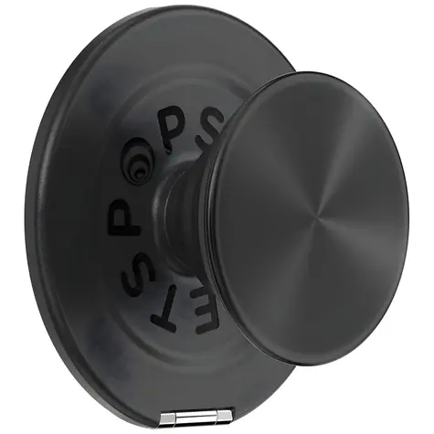 PopSockets Aluminum Radial MagSafe černá / Držák do ruky pro smartphone / MagSafe / hliníkový