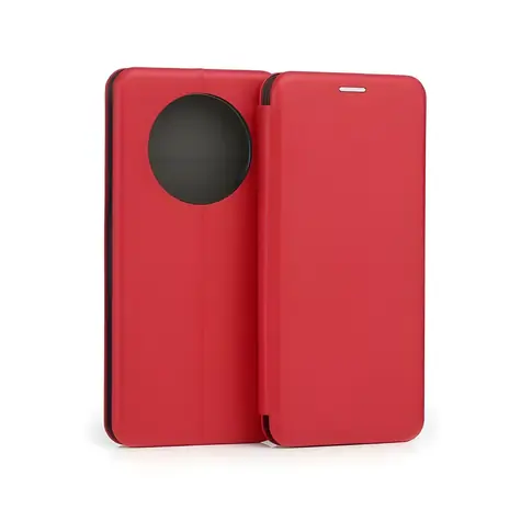 Beline Magnetic Book pouzdro pro Realme 12 5G červená / Pouzdro typu kniha / Magnetické zapínání / Umělá kůže