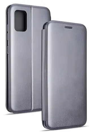 Beline Book Magnetic Samsung Galaxy A20s (SM-A207) stříbrná / Pouzdro typu kniha / Magnetické zavírání