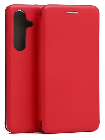 Beline Book Magnetic Case pro Samsung Galaxy S24 červená / Pouzdro / Flipové / Peněženka / Magnetické zavírání