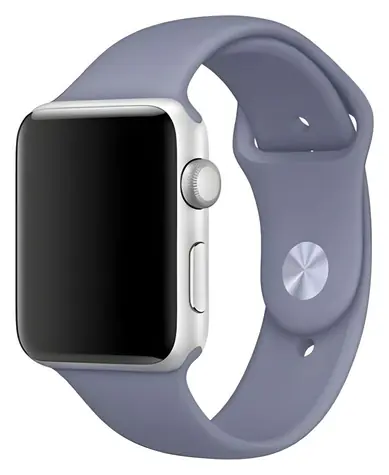 Mercury Silicone Strap Apple Watch 42/44/45 mm levandulová / Řemínek / silikonový