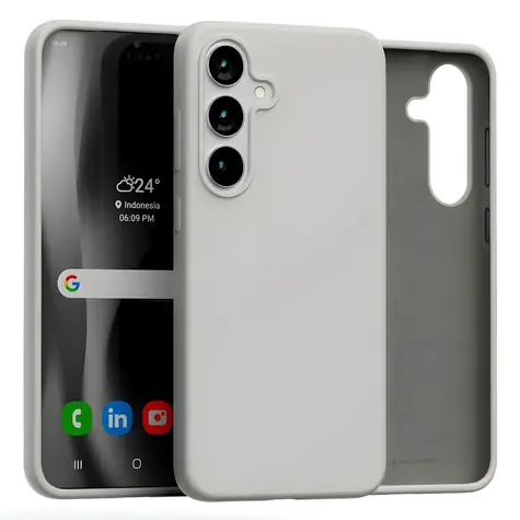 Mercury Silicone pouzdro pro Samsung Galaxy S25+ (S936) kamenná / Pouzdro / Silikonové