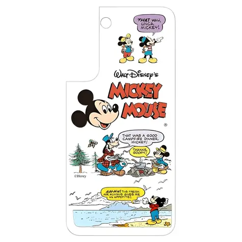 Samsung Frame Cover panel Disney Mickey bílá / Výměnný panel / Galaxy S22+