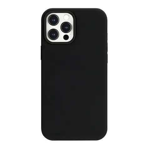 Mercury MagSafe Silicone černá / Kryt / Apple iPhone 13 Pro, iPhone 13 / MagSafe / Silikon