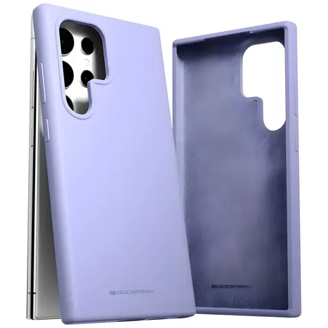 Mercury Silicone pouzdro pro Samsung Galaxy S24 Ultra (S928) Lavender / Pouzdro na mobil / Silikonové
