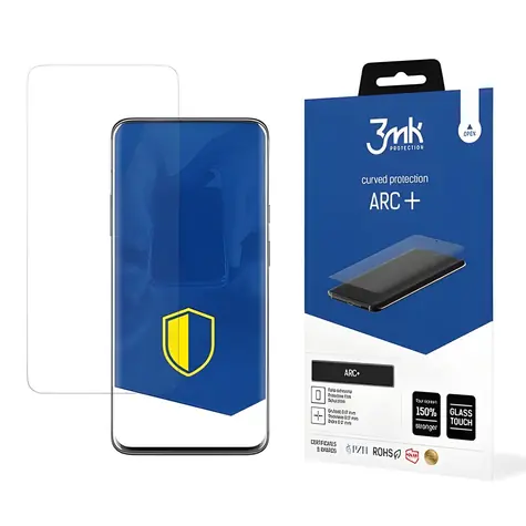 3mk ARC+ pro OnePlus 7 Pro / Ochranná fólie / Celoplošná / Self-Heal / Otisk prstu