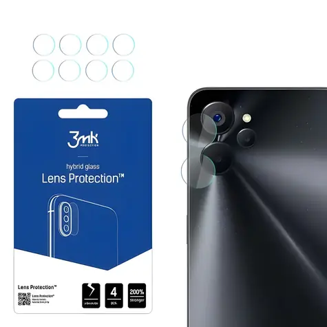 3mk Lens Protection Realme 10 / Sklo na fotoaparát / Hybridní / 4 ks