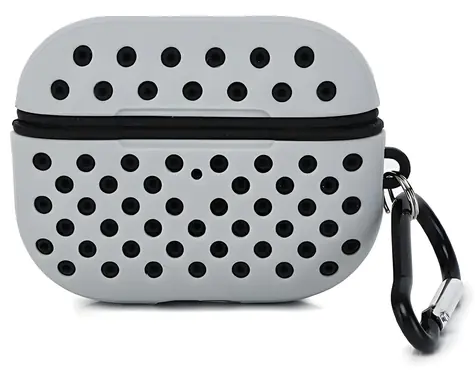 Beline AirPods Sport Cover bílo-černá / Pouzdro pro sluchátka / AirPods Pro / s karabinou