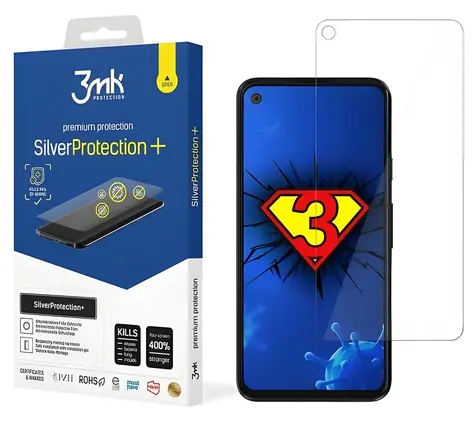 3mk SilverProtection+ Google Pixel 4a / Fólie antimikrobiální / montáž na mokro