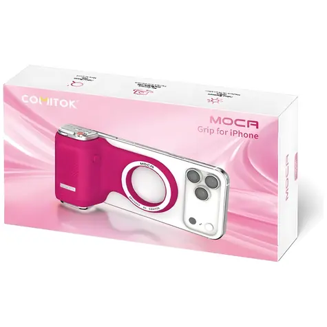 Comitok MOCA růžová / Grip pro iPhone / MagSafe