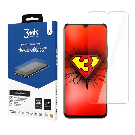 3mk FlexibleGlass Infinix Zero 20 / Hybridní sklo / 7H / Antibakteriální povrch