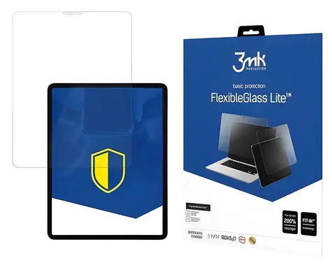 3mk FlexibleGlass Lite ochranné sklo pro Apple iPad / Hybridní sklo / 0,16 mm / Antibakteriální