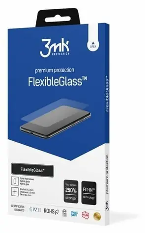 3mk FlexibleGlass pro Oppo A74 5G/A54 5G / Hybridní sklo / Tvrdost 7H / Antibakteriální