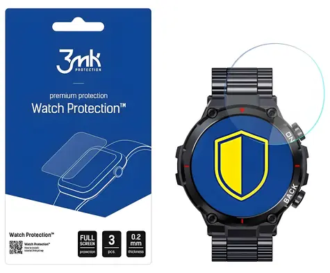 3mk Watch Protection FlexibleGlass pro Gravity GT8-2 / Ochranné sklo / Hybridní / pro chytré hodinky