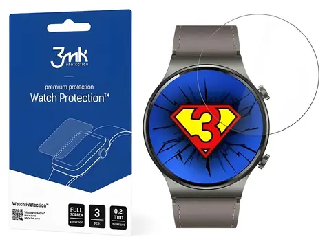 3mk FlexibleGlass hybridní sklo pro Huawei Watch GT 2 Pro / Ochranné sklo / Hybridní