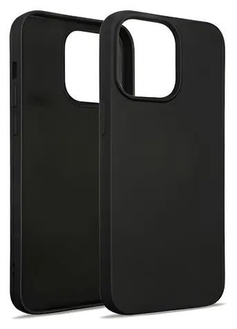 Beline Silicone kryt pro Apple iPhone 14 Pro Max černá / Kryt / Silikonový