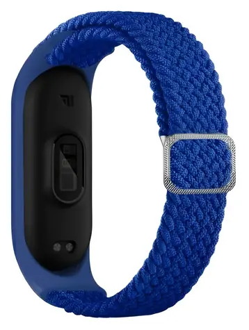 Beline Textile Mi Band 3/4 světle modrá / Pásek pro Xiaomi Mi Band 3/4 / Textilní