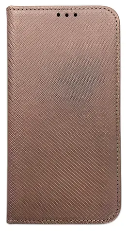 NoName Smart Magnet Book Realme C63 růžovo-zlatá / Pouzdro / Flip / Magnetické zavírání