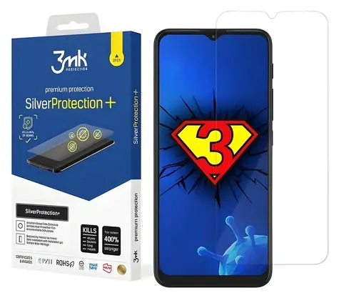 3mk SilverProtection+ Motorola Moto E7 Power / Ochranná fólie / Antimikrobiální / Mokrá aplikace