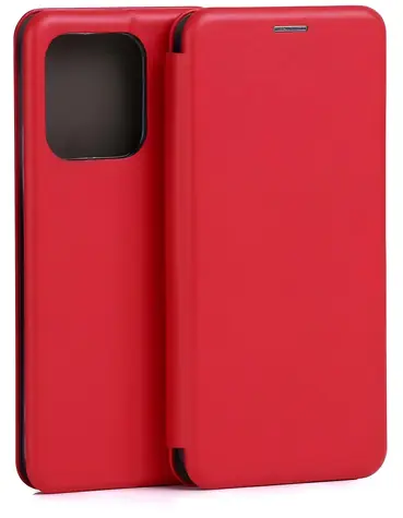 Beline Book Magnetic Tecno Spark 40C červené / Pouzdro typu kniha / Magnetické zavírání / Přihrádka na kartu