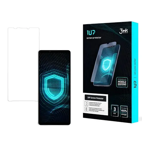 3mk 1UP pro Sony Xperia 10 V / Herní ochranná fólie / 3 ks / tloušťka 0,23 mm