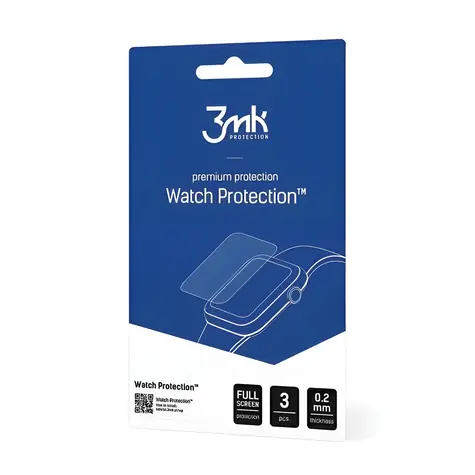 3mk Watch Protection ARC ochranná fólie pro Rubicon RNCF10 / Ochranná fólie / Smart hodinky