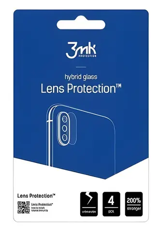 3mk Lens Protection OnePlus 12T / Sklo na fotoaparát / hybridní sklo / 4 ks