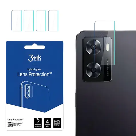 3mk Lens Protection OnePlus Nord N20 SE / Sklo na fotoaparát / hybridní sklo / 7H / 4 ks