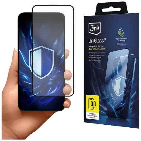 3mk UniGlass Universal 07 / Ochranné sklo / Tvrzené, univerzální / pro Apple iPhone 13 Pro Max, 14 Plus, 17 Pro Max