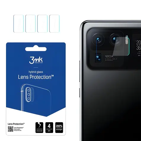 3mk Lens Protection Xiaomi Mi 11 Ultra 5G / Ochranné sklo na fotoaparát / Hybridní / 4 ks