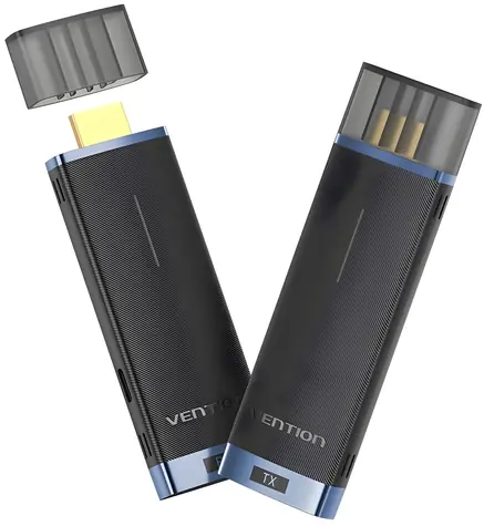 Vention Bezdrátový HDMI vysílač a přijímač modrá / Bezdrátový AV vysílač a přijímač