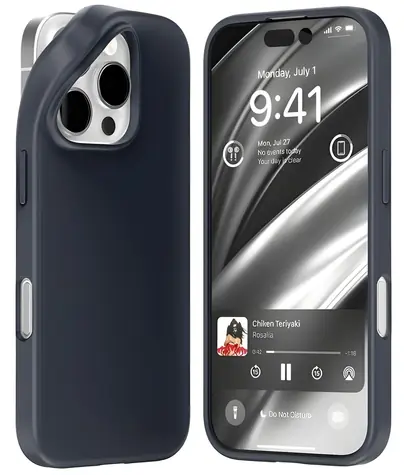 Mercury Soft Case půlnočně modrá / Pouzdro / Apple iPhone 16 Pro 6,3