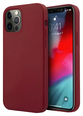 Mini MIHCP12LSLTRE červená / Ochranný kryt / Apple iPhone 12 Pro Max 6,7