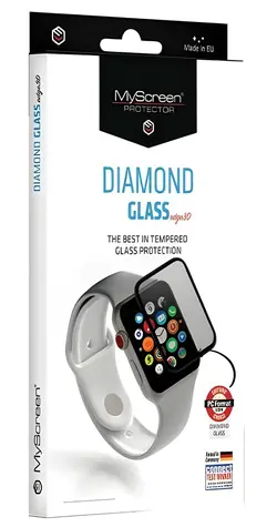MyScreen Diamond Glass Edge3D stříbrná / Ochranné sklo / Apple Watch Ultra/Ultra 2 49 mm / 9H
