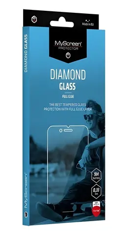 MyScreen Diamond Glass Apple iPhone 13/13 Pro / Ochranné sklo / Instalační rámeček / Tvrzenost 9H