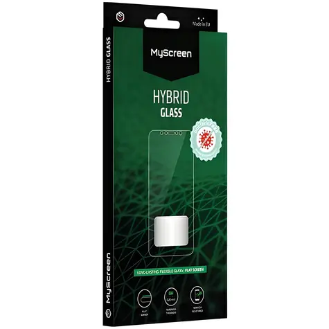 MyScreen HYBRID GLASS BacteriaFREE pro Samsung Galaxy A32 5G (SM-A326) / Hybridní sklo / Antibakteriální / 7H