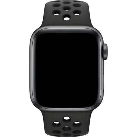 Apple Watch Nike Sport Band 38/40/41mm antracitově černá / Sportovní pásek pro Apple Watch / 130-200mm