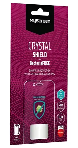 MyScreen Crystal Shield BacteriaFree pro Motorola Moto G42 / Ochranná fólie na displej / Antibakteriální