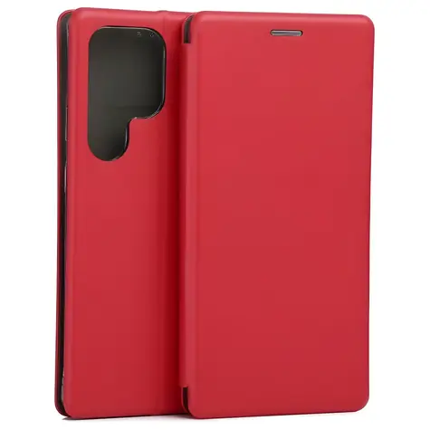 Beline Book Magnetic Case S25 Ultra červená / Pouzdro / Samsung Galaxy S25 Ultra / Magnetické zavírání