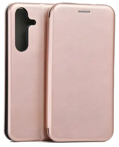 Beline Book Magnetic Case růžové zlato / Flipové pouzdro / Samsung Galaxy S25+ / Magnetické