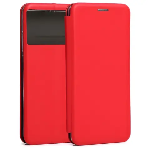 Beline Book Magnetic Xiaomi Poco M5 červená / Pouzdro / Peněženka / Magnetická klopa / Stojánek