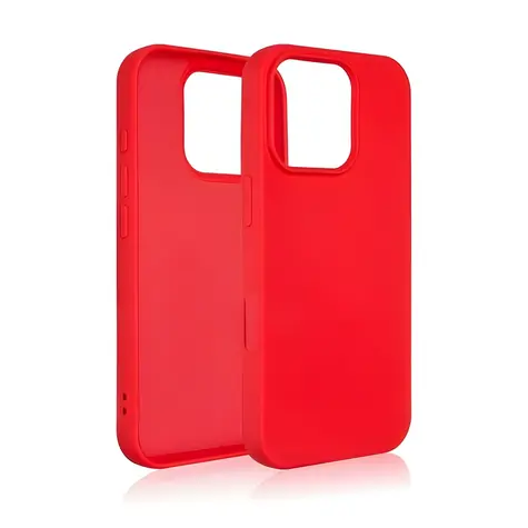 Beline Silicone Case červená / Kryt / Apple iPhone 16 Pro / Silikon