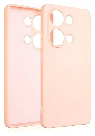 Beline Silicone Case POCO M6 Pro 4G růžovozlatá / Silikonový kryt / Silikon / Bezdrátové nabíjení
