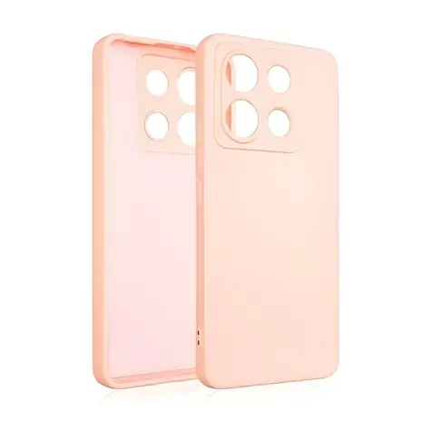 Beline Silicone Poco X6 růžovozlatá / Zadní kryt / Silikonový