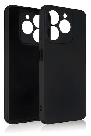 Beline Silicone Case černá / Zadní kryt / Realme C63